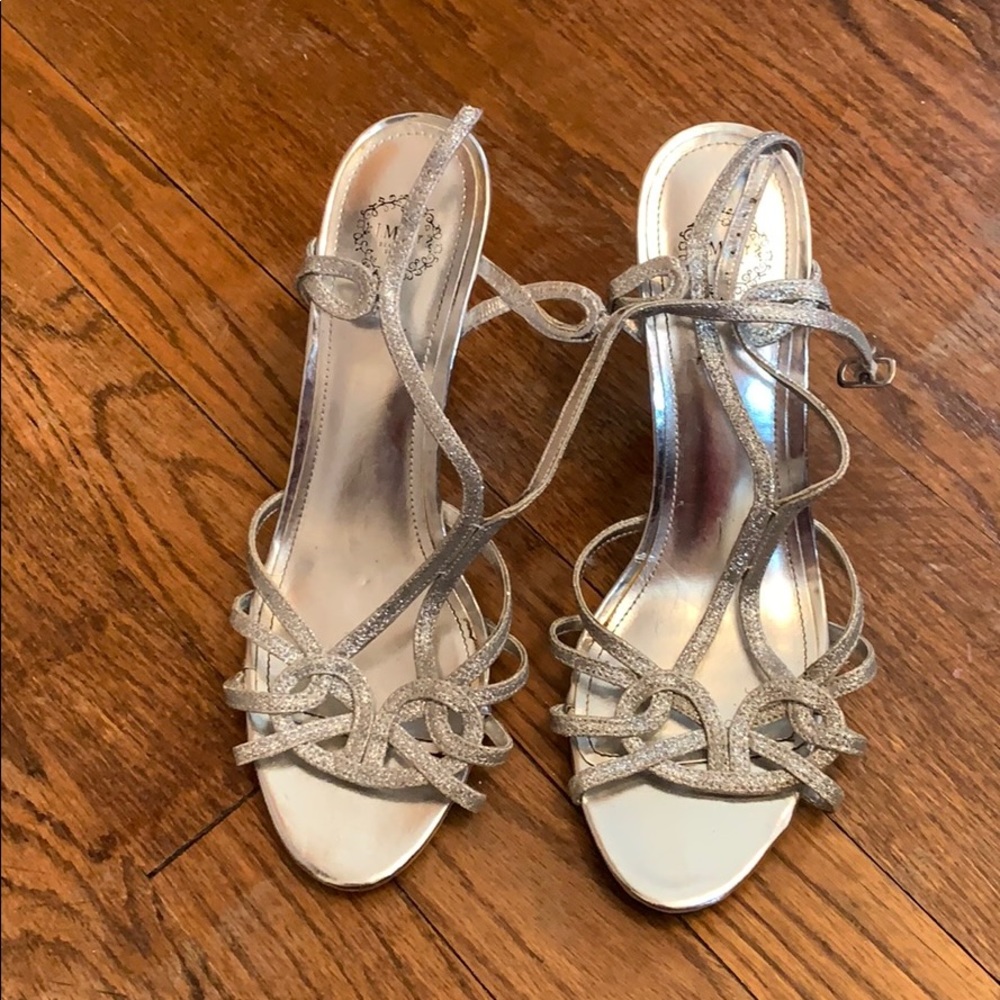 Silver heels